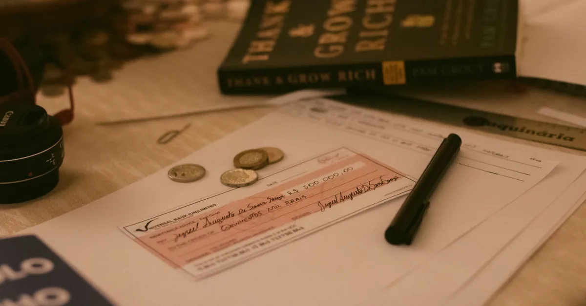 Formulário do imposto de renda com calculadora ao lado